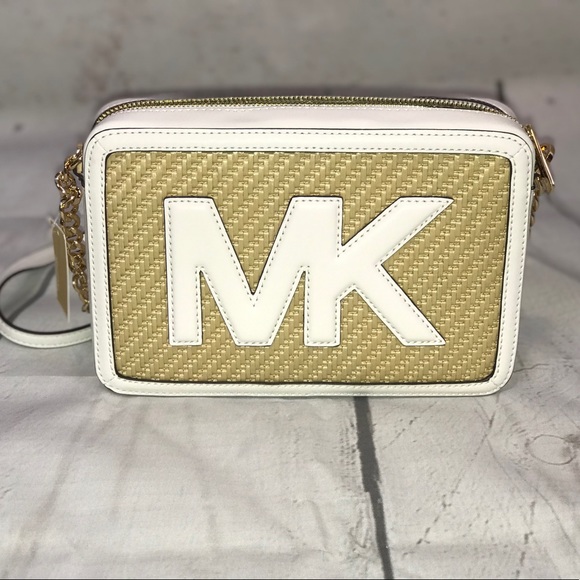 Michael Kors Straw Python Capsule Crossbody - Picture 3 of 7